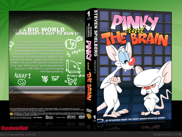 Pinky and the Brain: Volume 1 box art cover