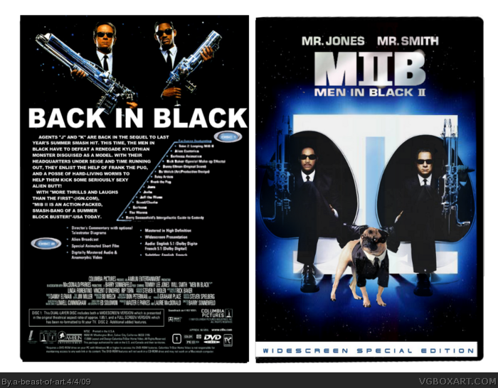 Men in Black II box art cover