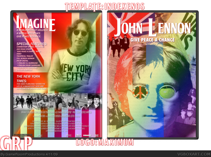 John Lennon: Give Peace A Chance box art cover