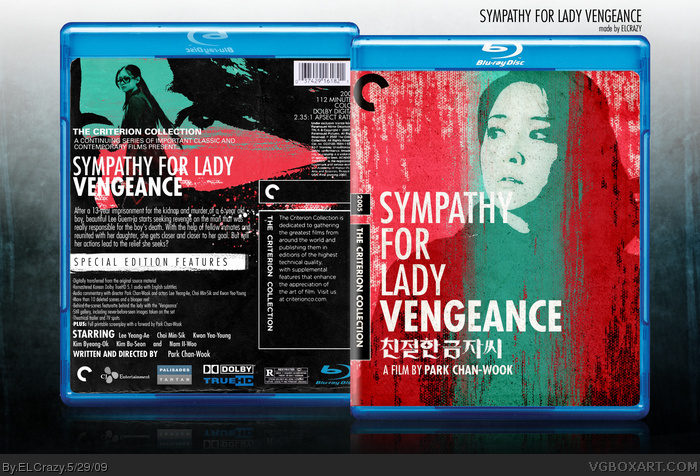 Sympathy for Lady Vengeance box art cover