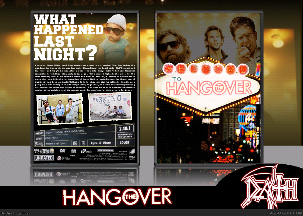 The Hangover box cover