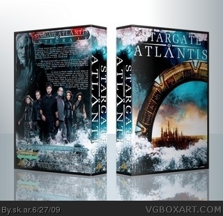 Stargate Atlantis box art cover