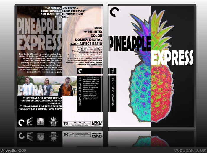 Pineapple Express box art cover