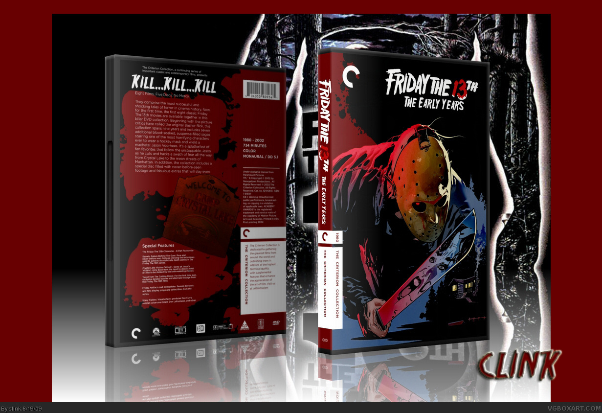 Friday the 13th box cover