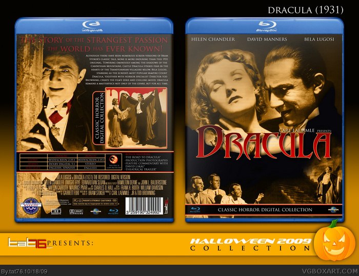 Dracula (1931) box art cover