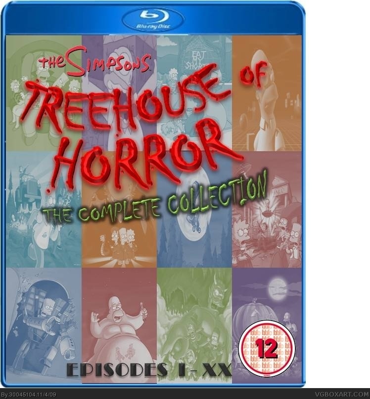 The Simpsons: Treehouse of Horror I - XX box cover