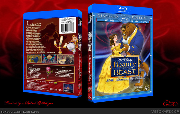 Beauty and the Beast: 20th Anniversary Edition box art cover