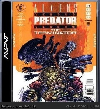 AvPvT: Aliens Vs Predator Vs The Terminator box cover