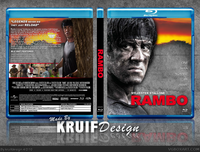 Rambo John box art cover
