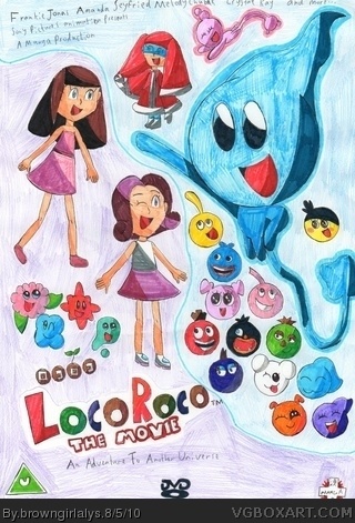 LocoRoco: The Movie box art cover