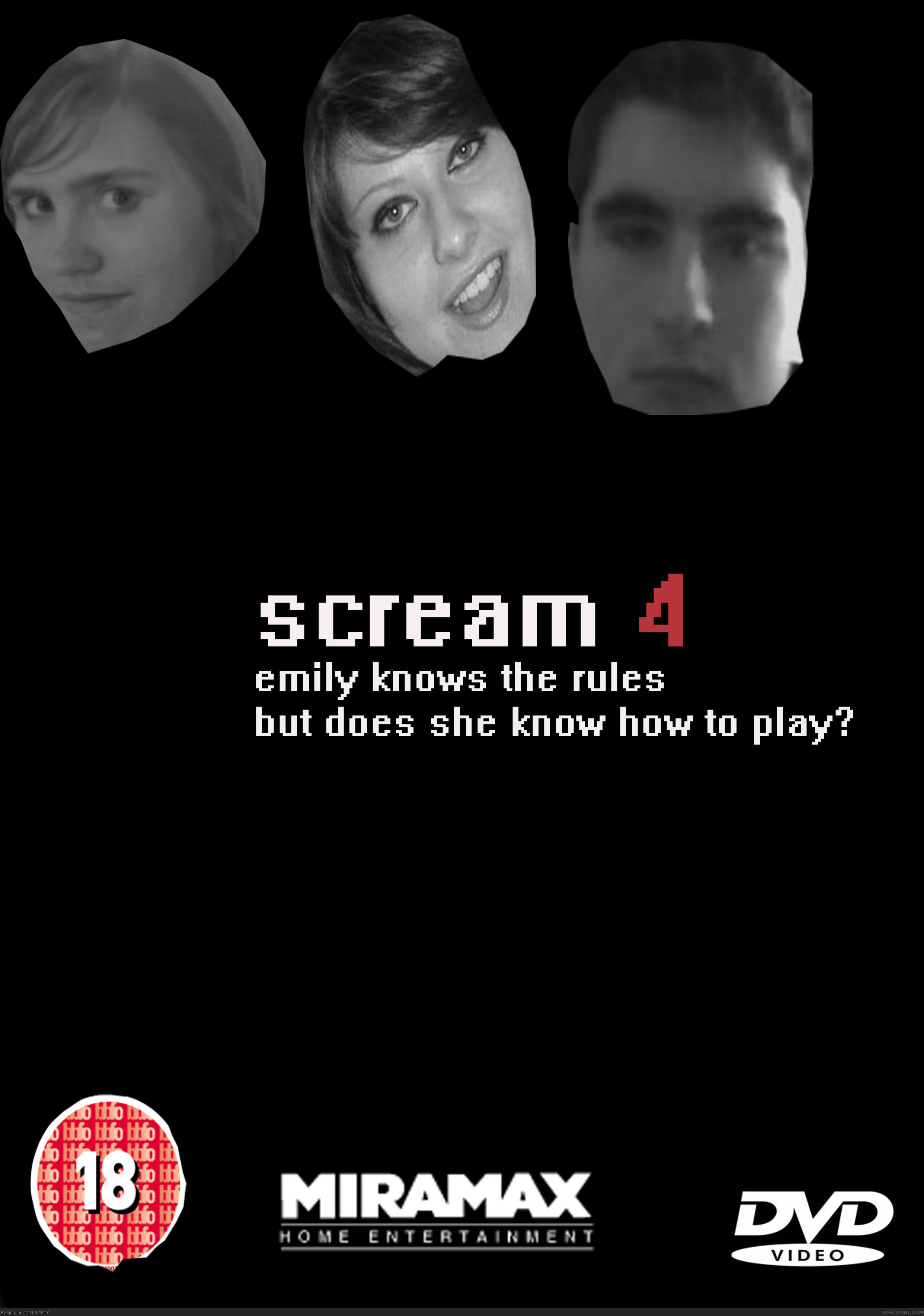 Scream 4 box cover