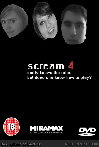 Scream 4 box art cover