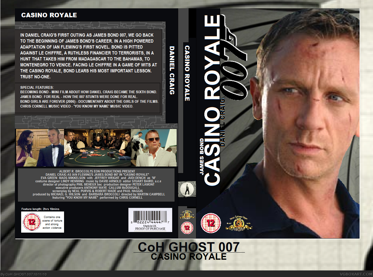 differences between casino royale book and film