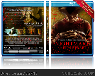 A Nightmare on Elm Street box cover