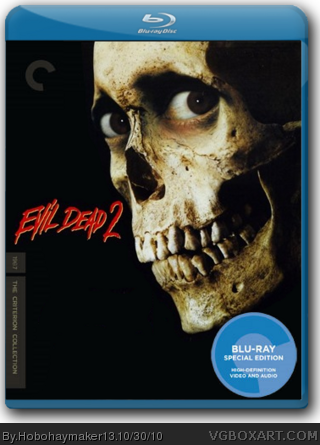 Evil Dead 2 Dead by Dawn box cover