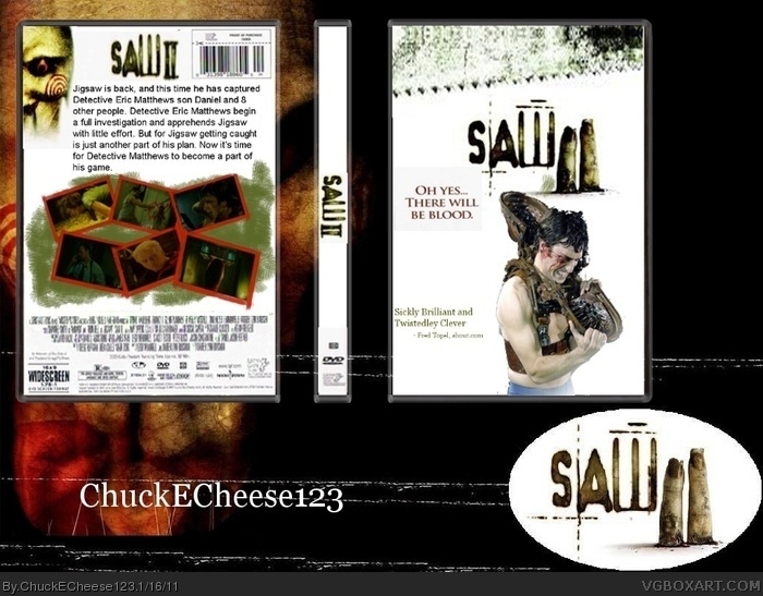 Saw II box art cover