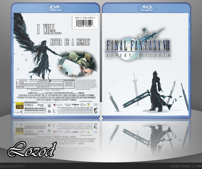 Final Fantasy VII: Advent Children 2005 720p 1080p