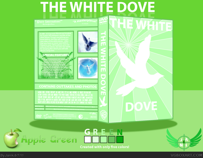 THE WHITE DOVE box art cover