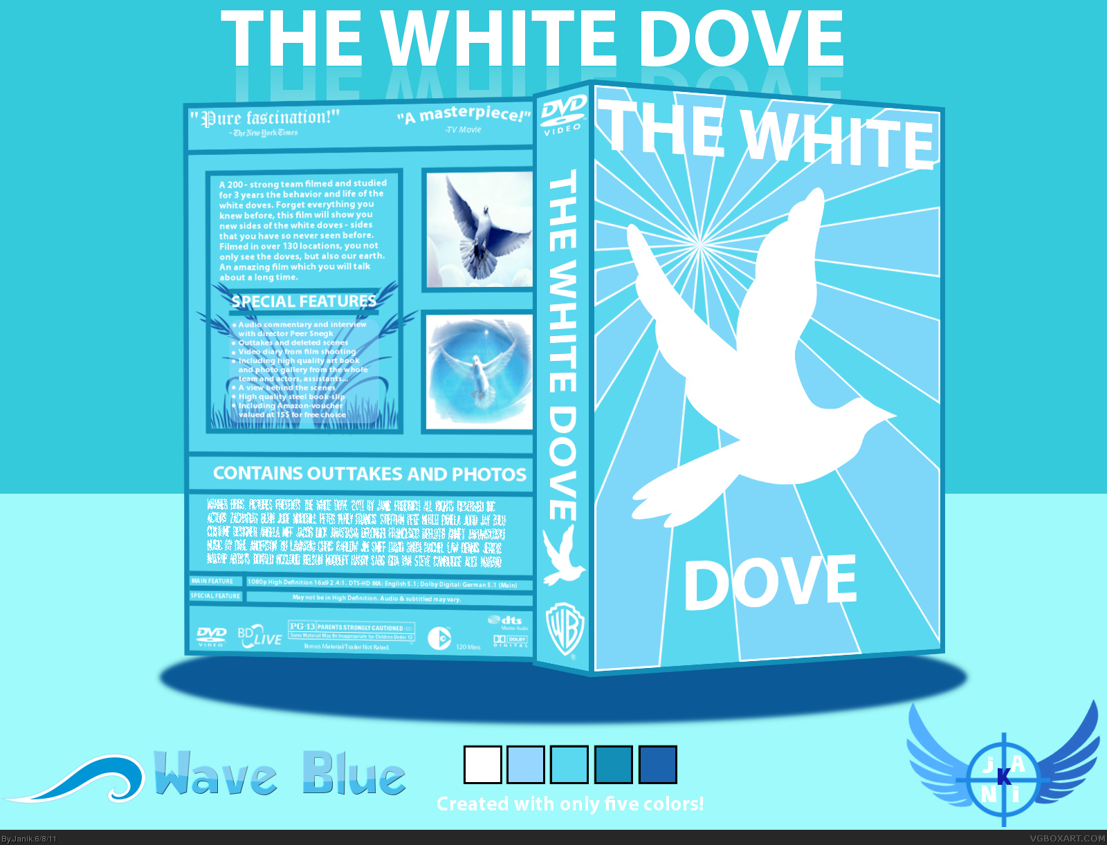 THE WHITE DOVE box cover