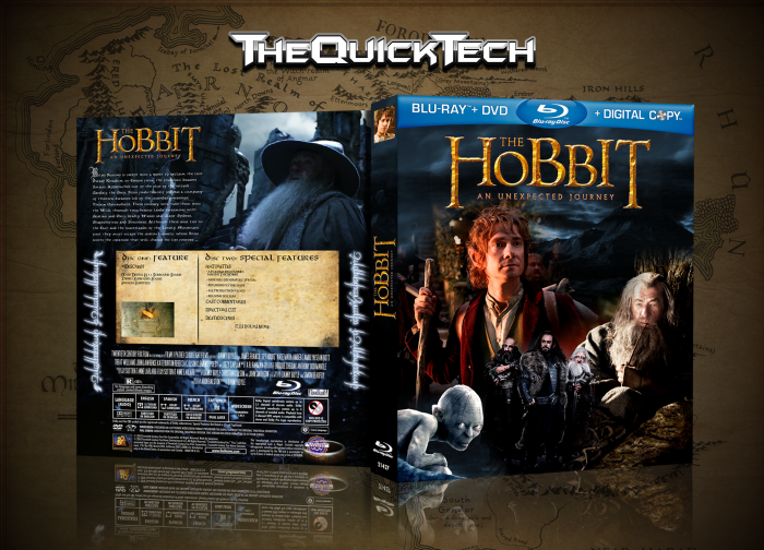 The Hobbit: An Unexpected Journey box art cover