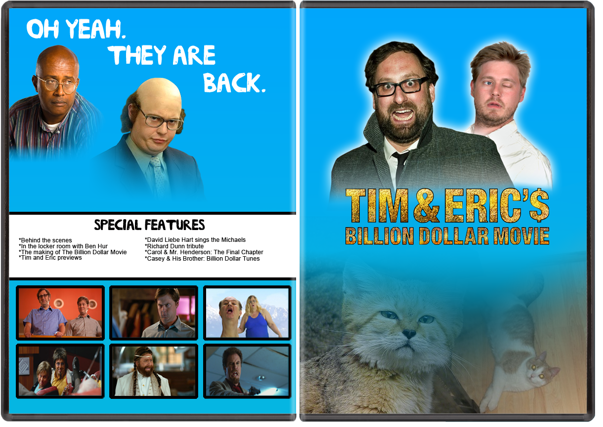 Tim & Eric Billion Dollar Movie box cover