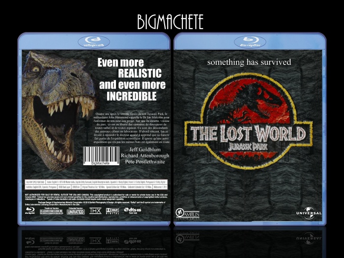 The Lost World: Jurassic Park box art cover