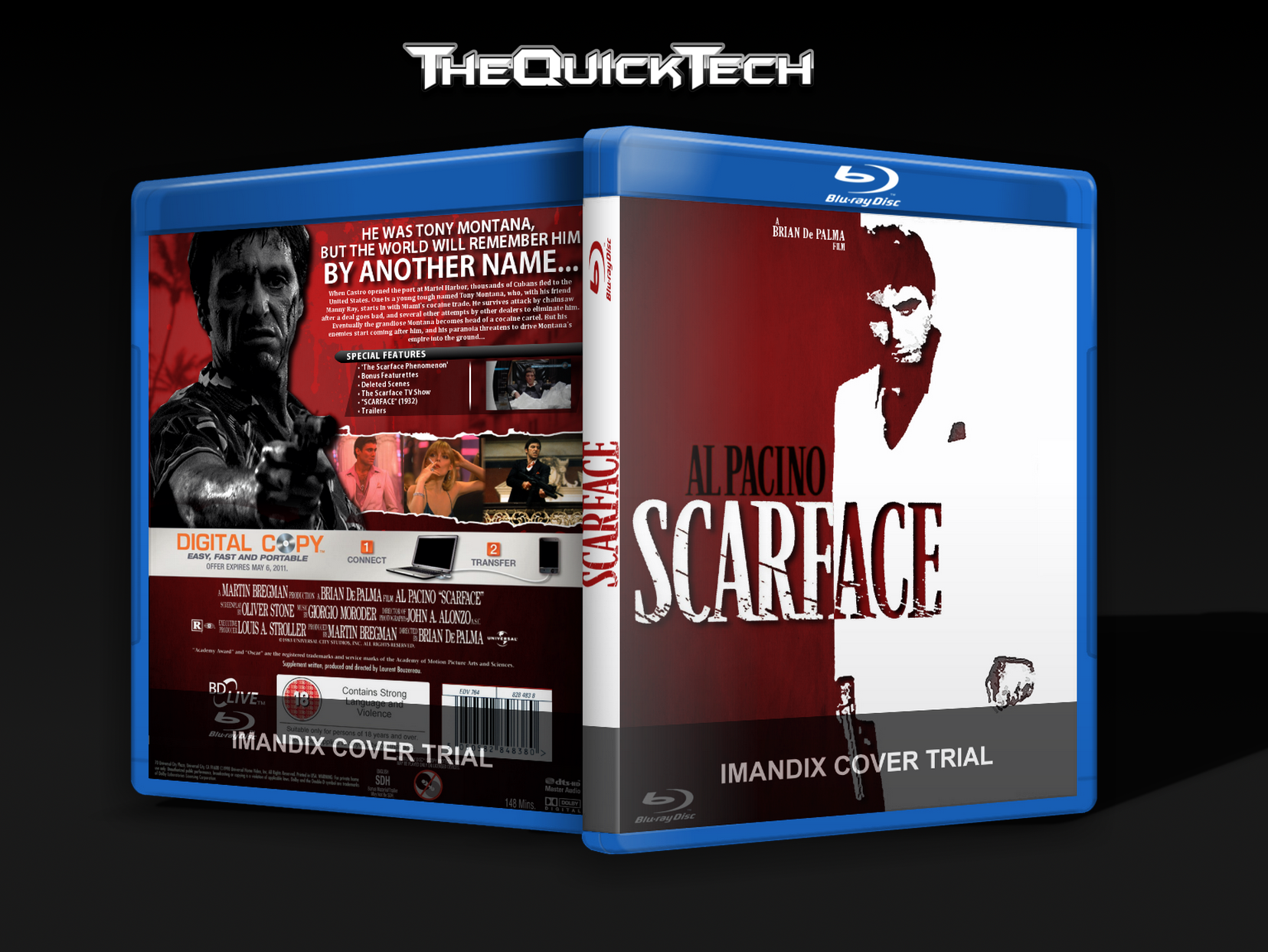 Scarface box cover
