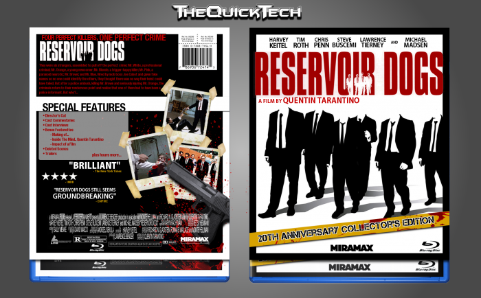 Reservoir Dogs box art cover