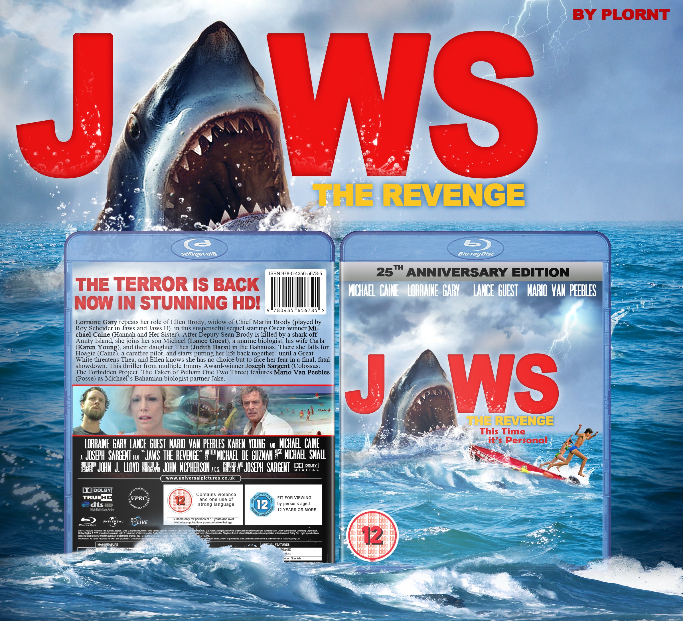 JAWS 4 The Revenge box cover