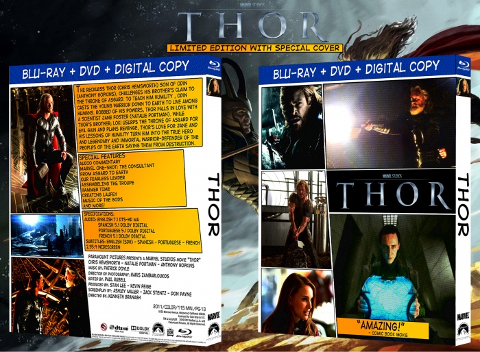 Thor box art cover