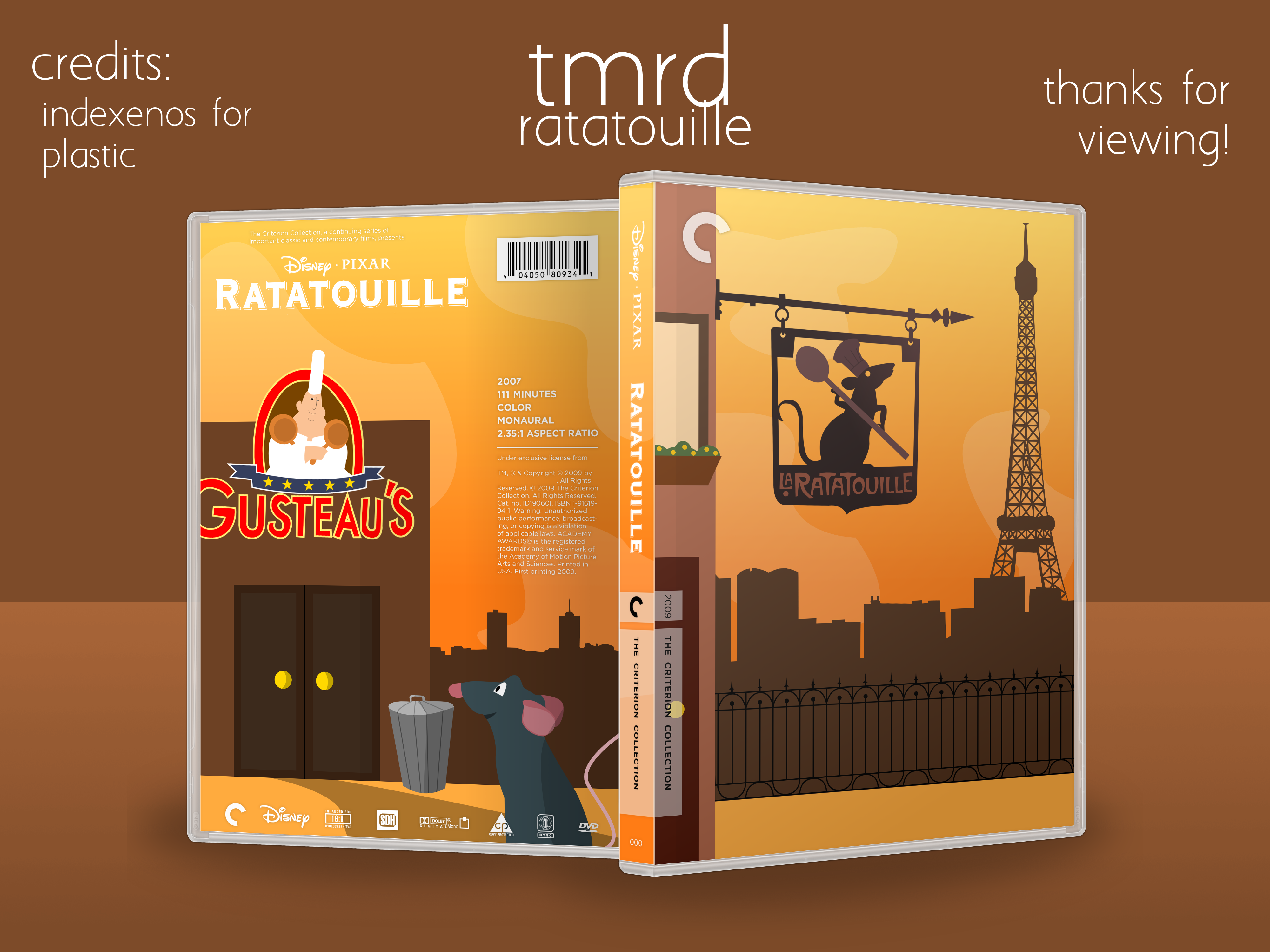 Ratatouille box cover