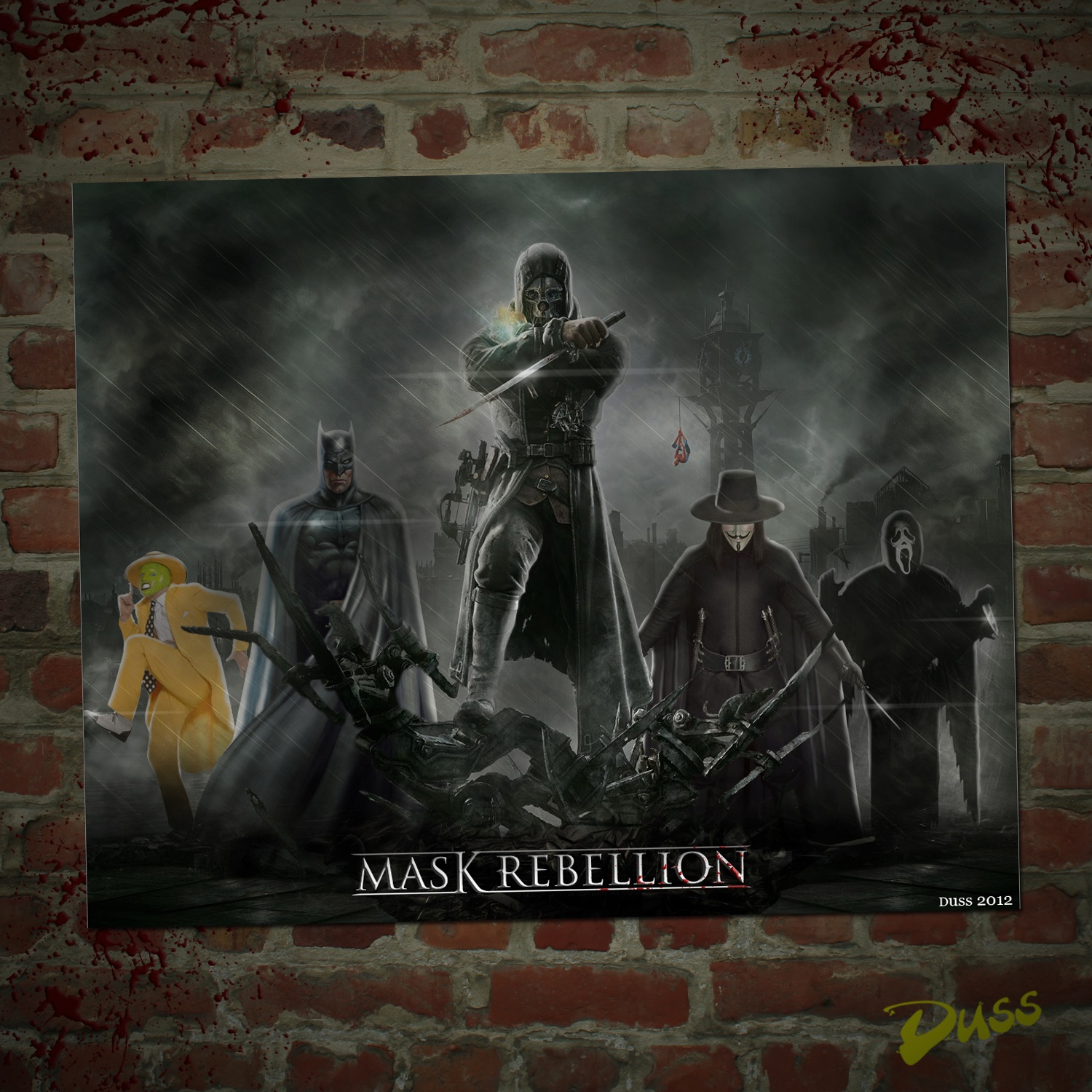 Mask Rebellion Poster box cover