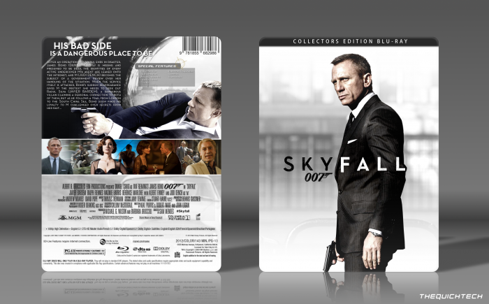 007: Skyfall box art cover