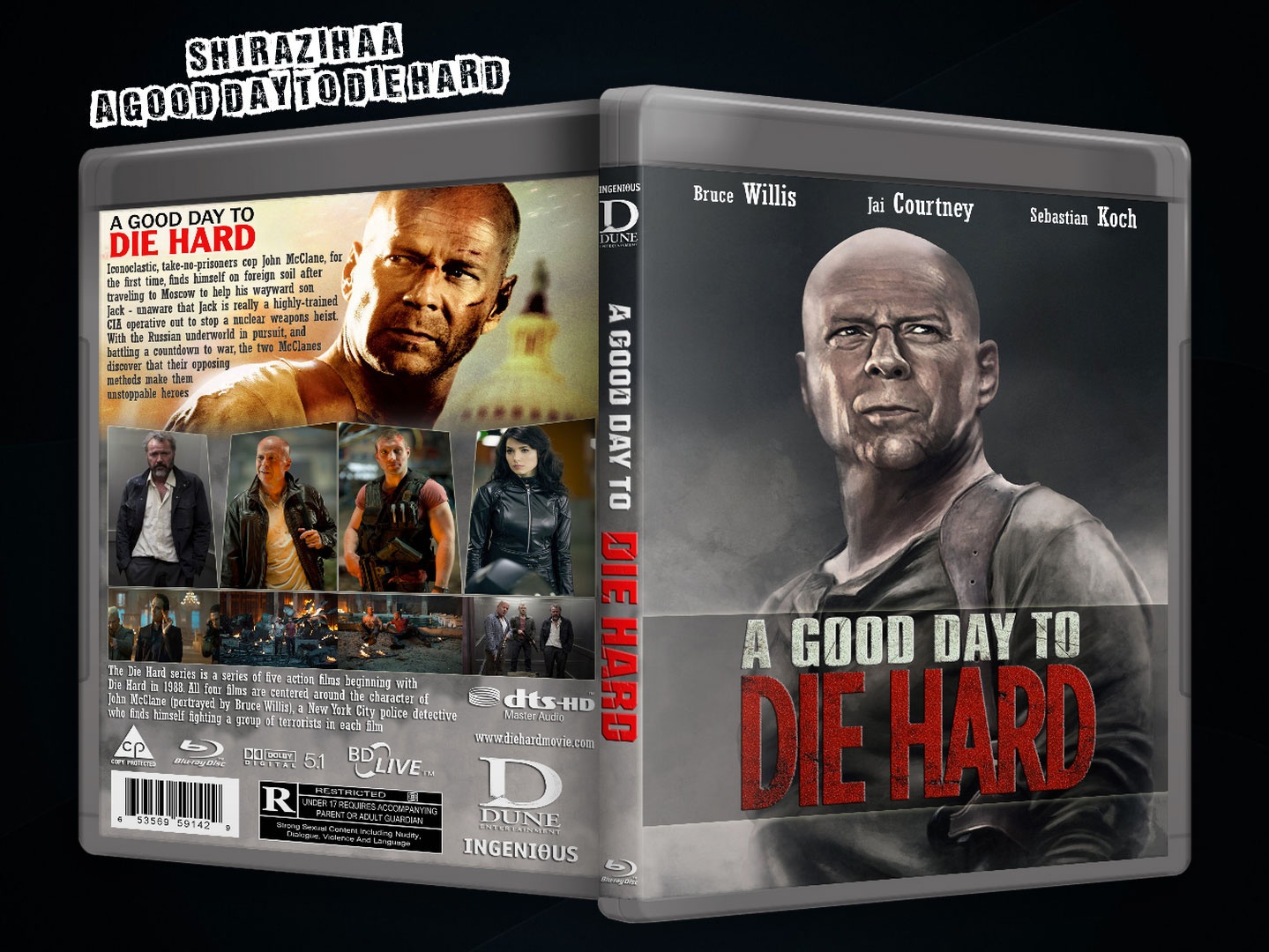 A Good Day To Die Hard box cover