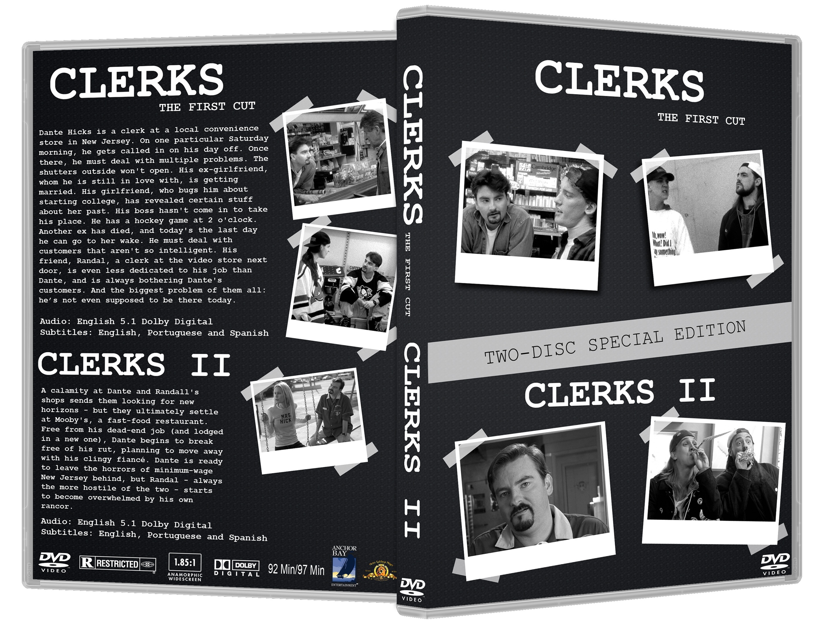 Clerks and Clerks 2 Collection box cover