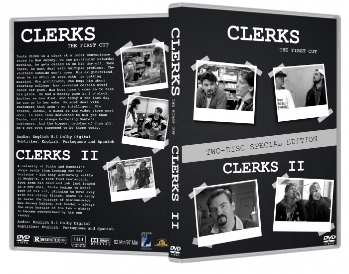Clerks and Clerks 2 Collection box art cover
