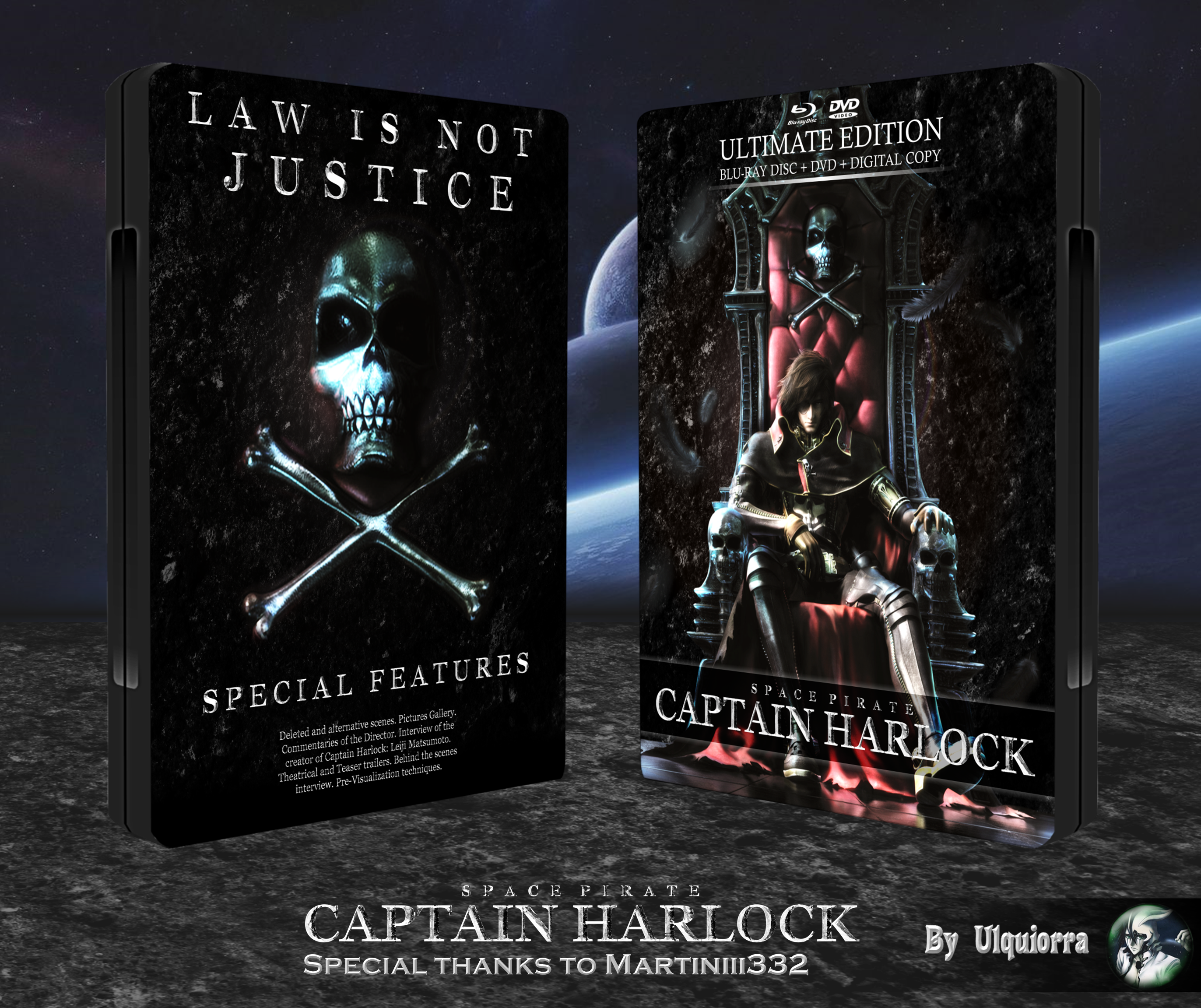 Captain Harlock box cover