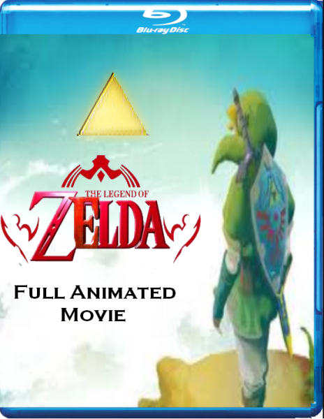Legend of Zelda Full Animated Movie box cover