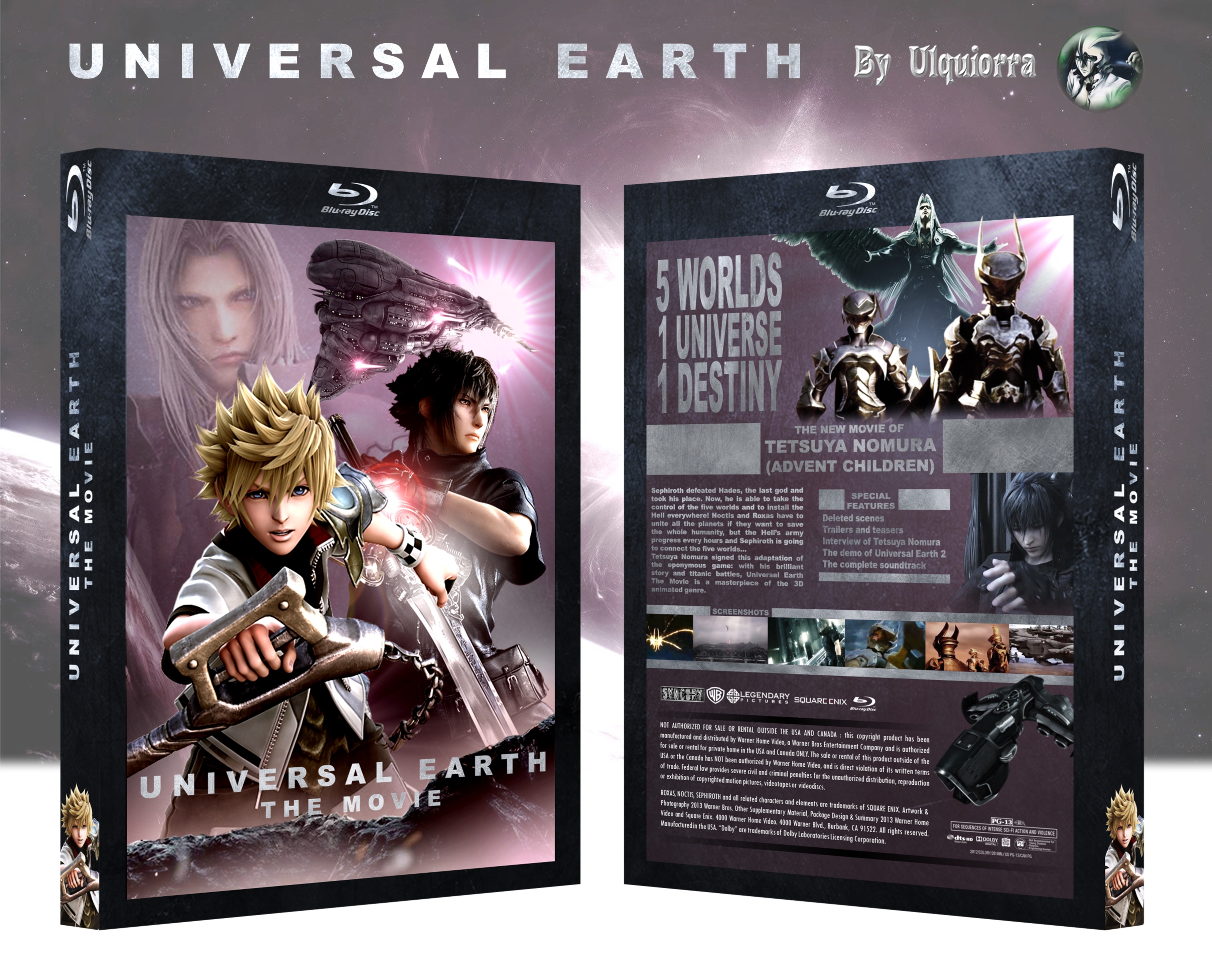 Universal Earth box cover