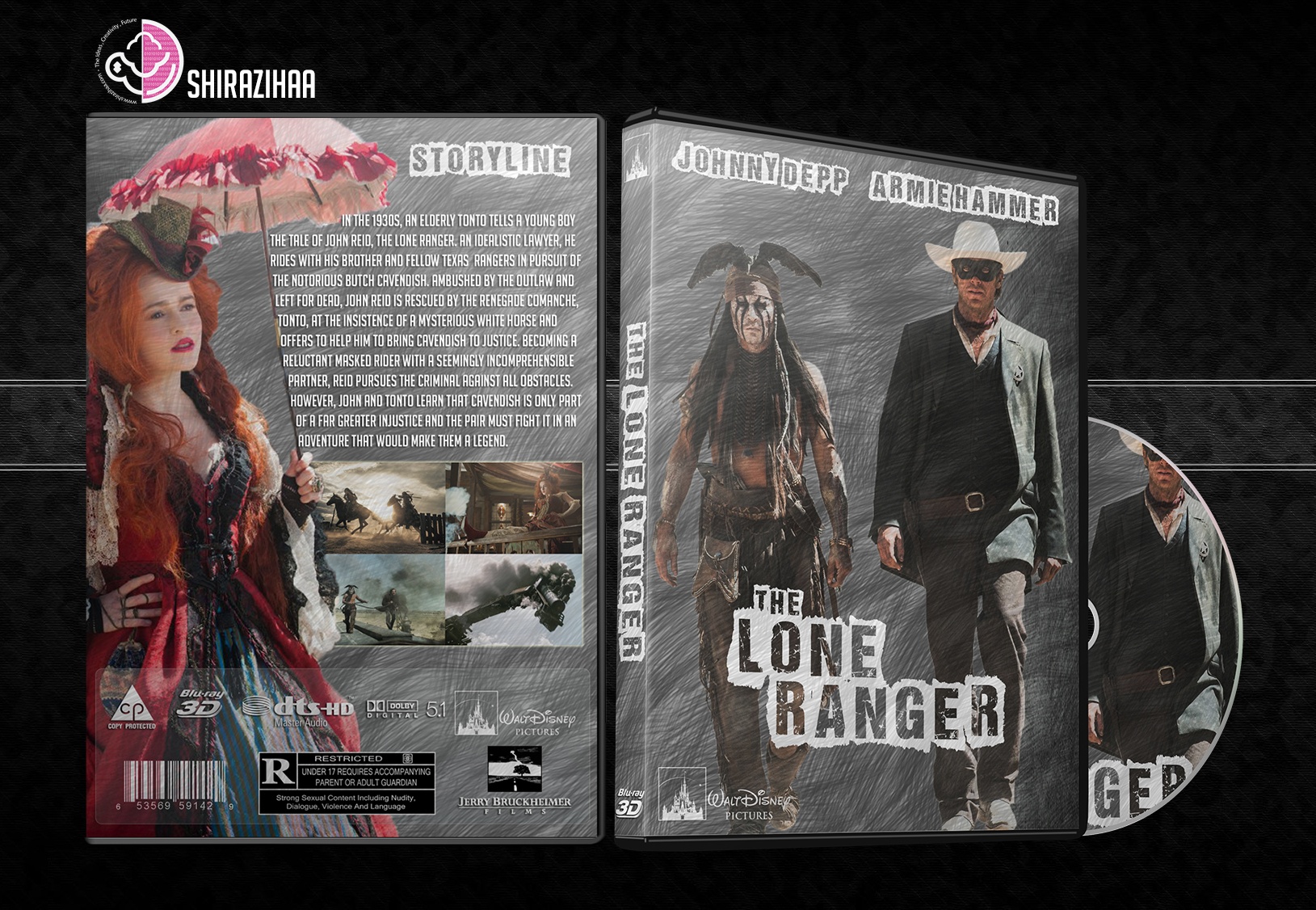 The Lone Ranger box cover