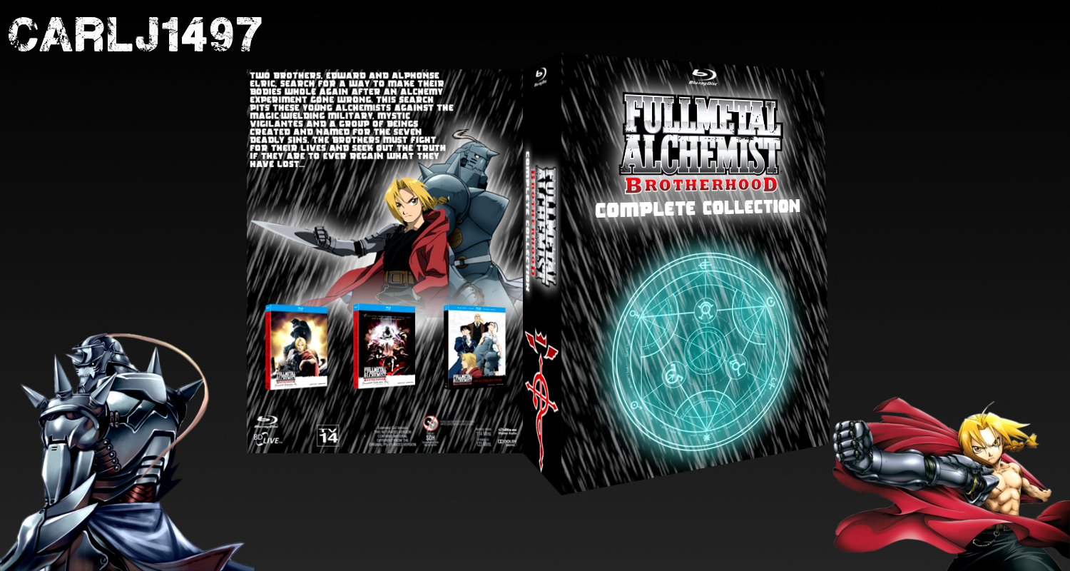 Fullmetal Alchemist: Brotherhood box cover