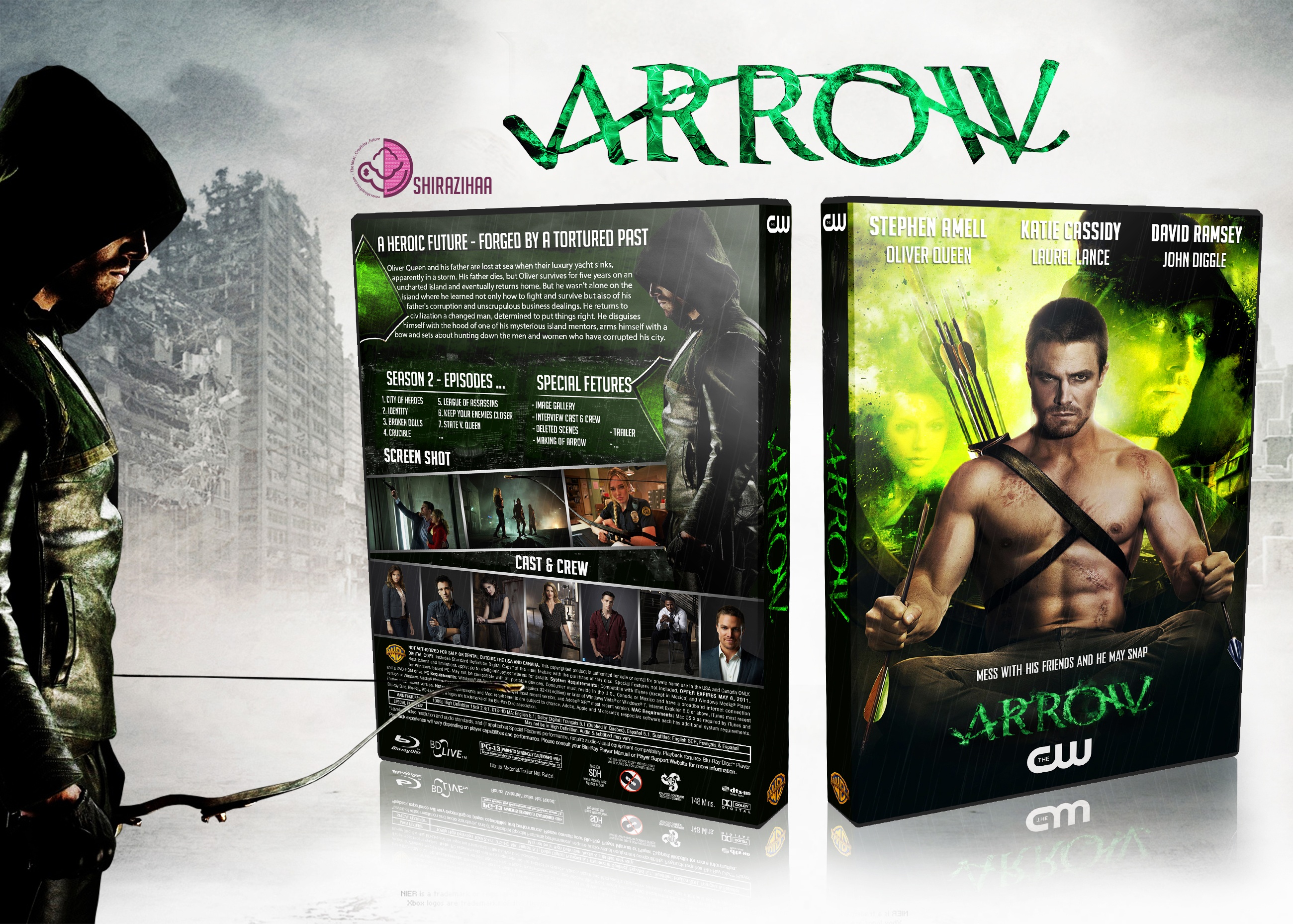 Arrow box cover