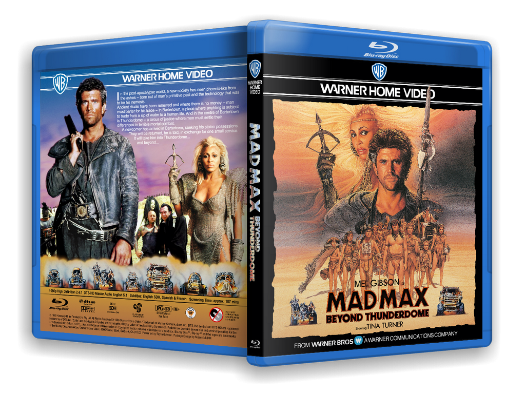 Mad Max 3 box cover