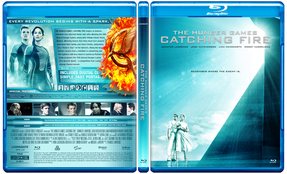The Hunger Games: Catching Fire box cover