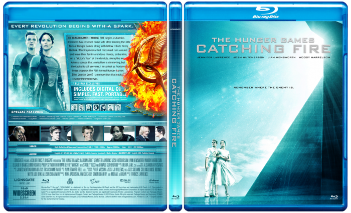 The Hunger Games: Catching Fire box art cover