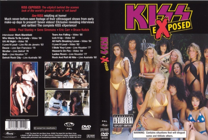 Kiss: Exposed box art cover