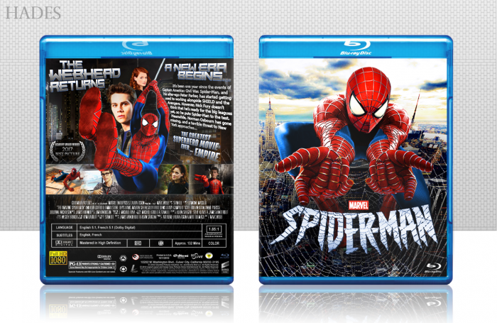 Spider-Man box art cover