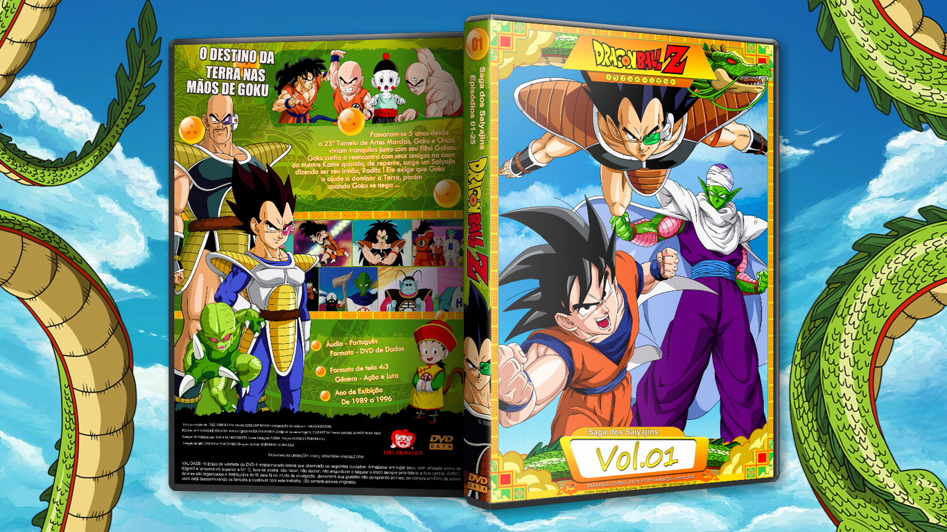 Dragon Ball Z (Anime) - Cover 1 box cover