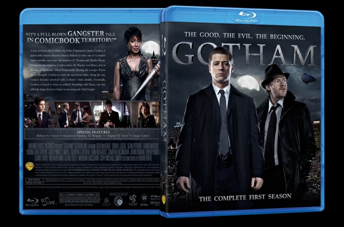 Gotham Season 1 box art cover