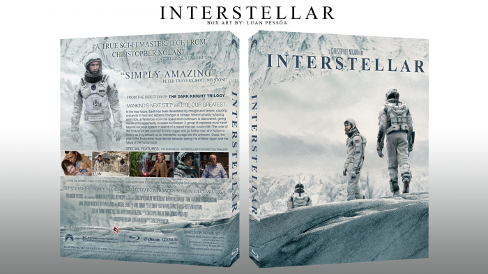 Interstellar box art cover